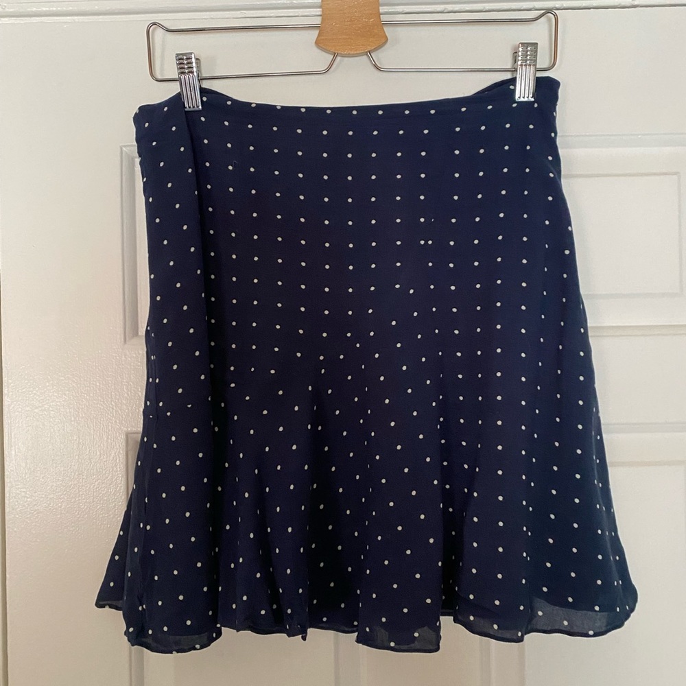 Jigsaw dotted skirt